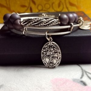 ALEX AND ANI Friend 2 PC Bracelet Set